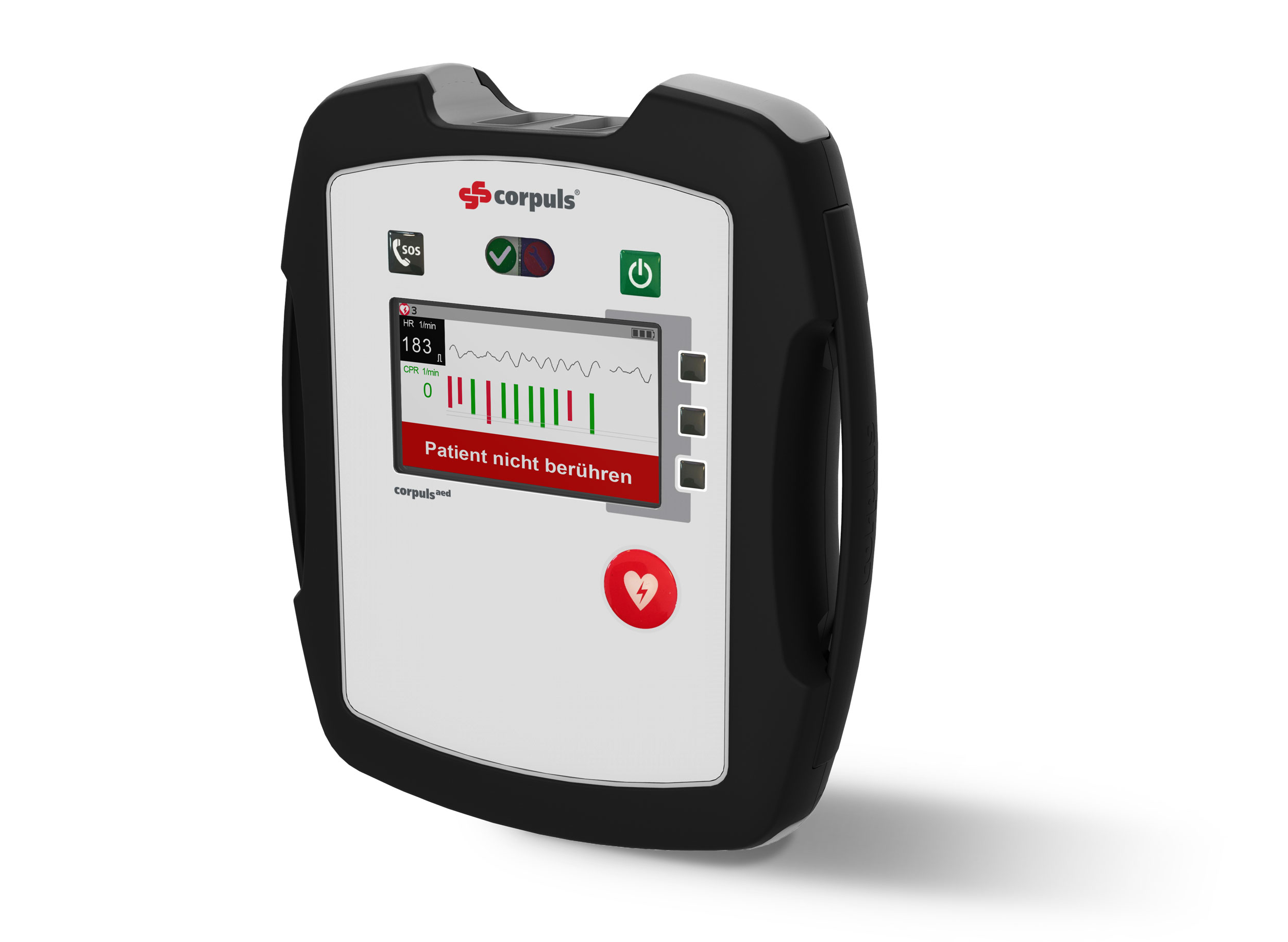 Corpuls AED mit Feedback Anzeige