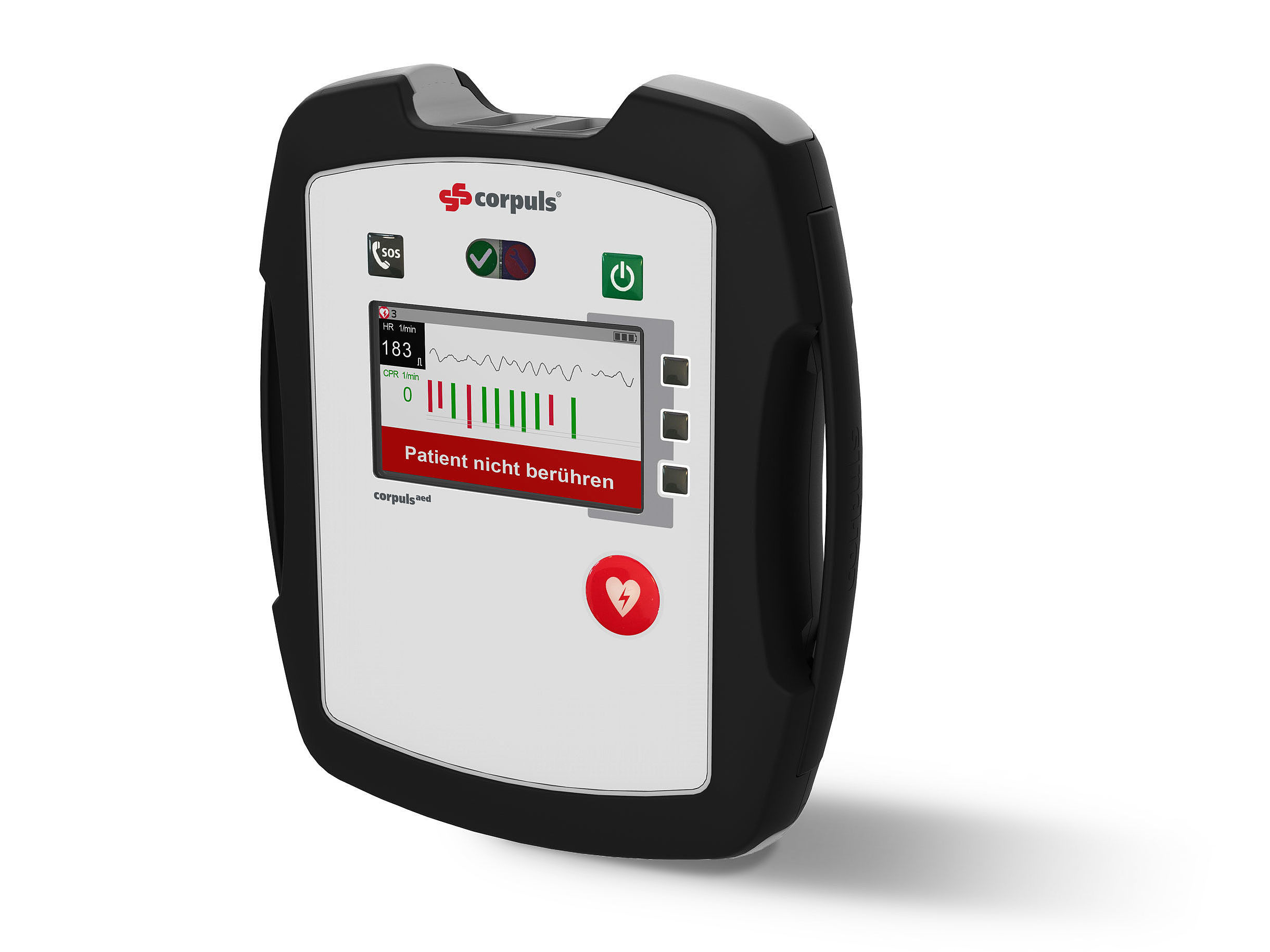 Corpuls AED mit Feedback Anzeige